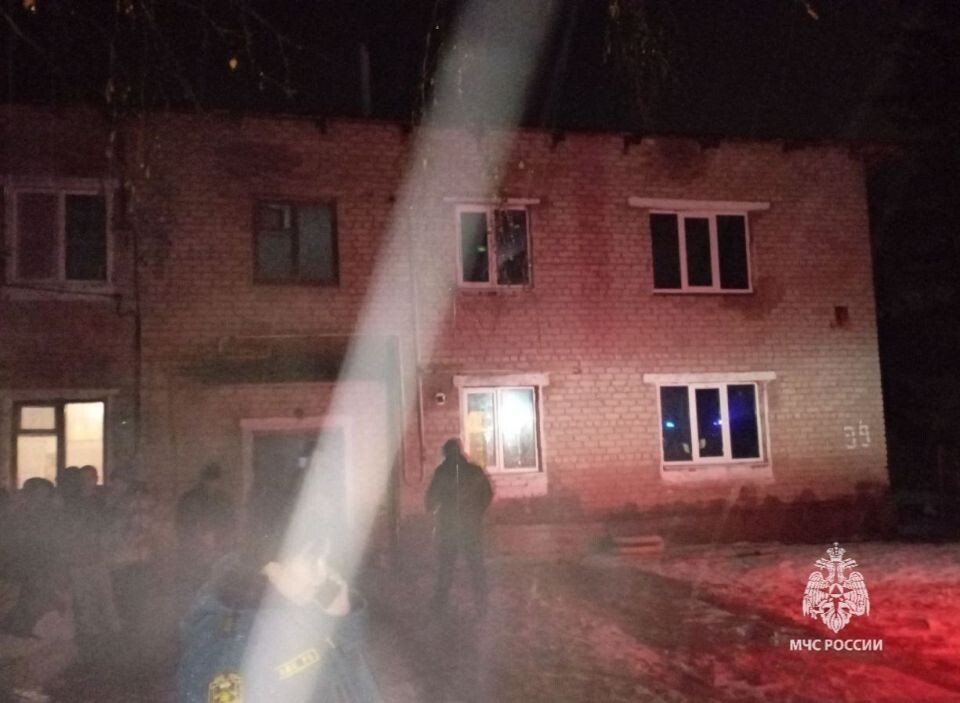    Пожар в Башкирии. Источник: МЧС Башкортостан