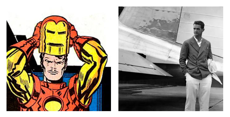 Железный человек от Marvel и Говард Хьюз