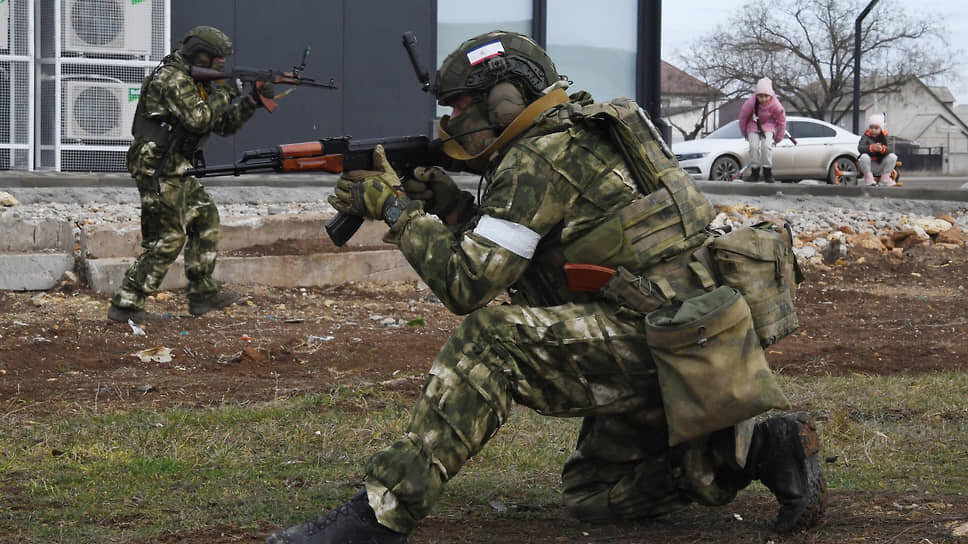 Антитеррористические учения.📷Фото: Виктор Коротаев / Коммерсантъ