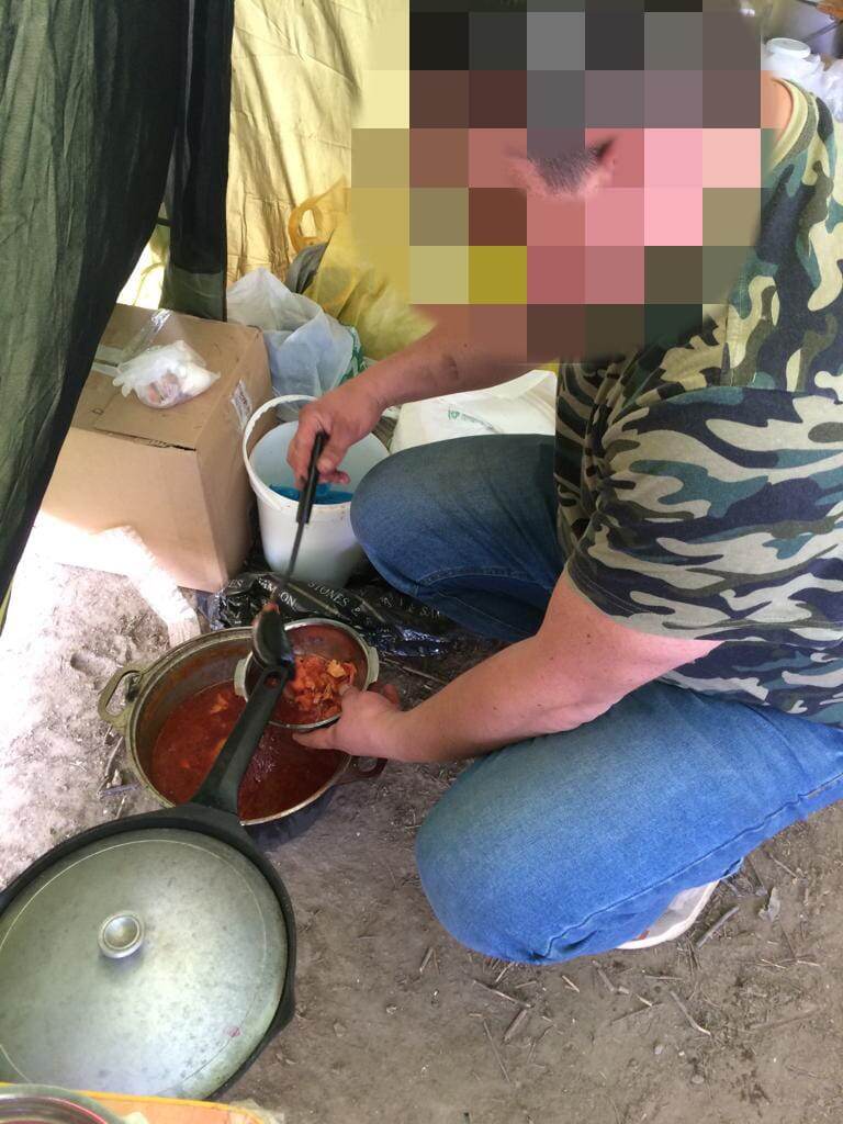 Борщ на рыбалке)))