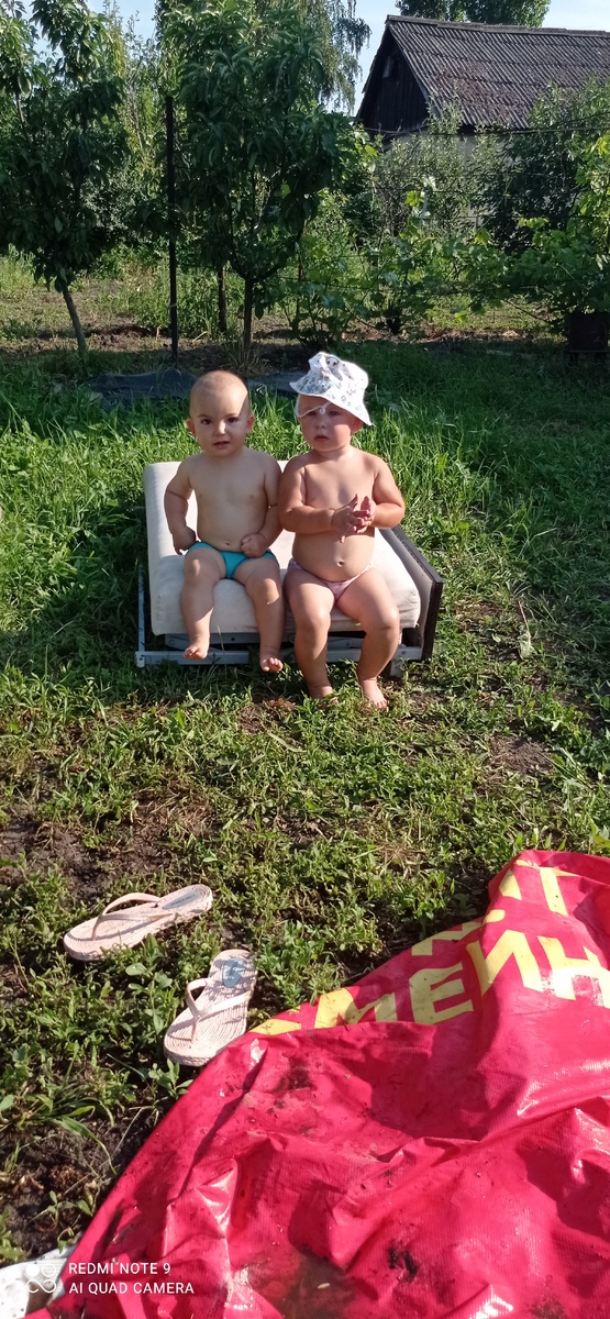 Карапузы на просушке