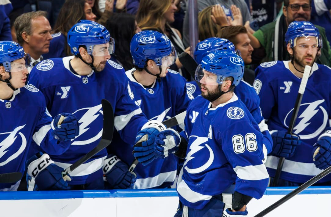 Никита Кучеров забил в ворота "Филадельфии". Фото: НХЛ