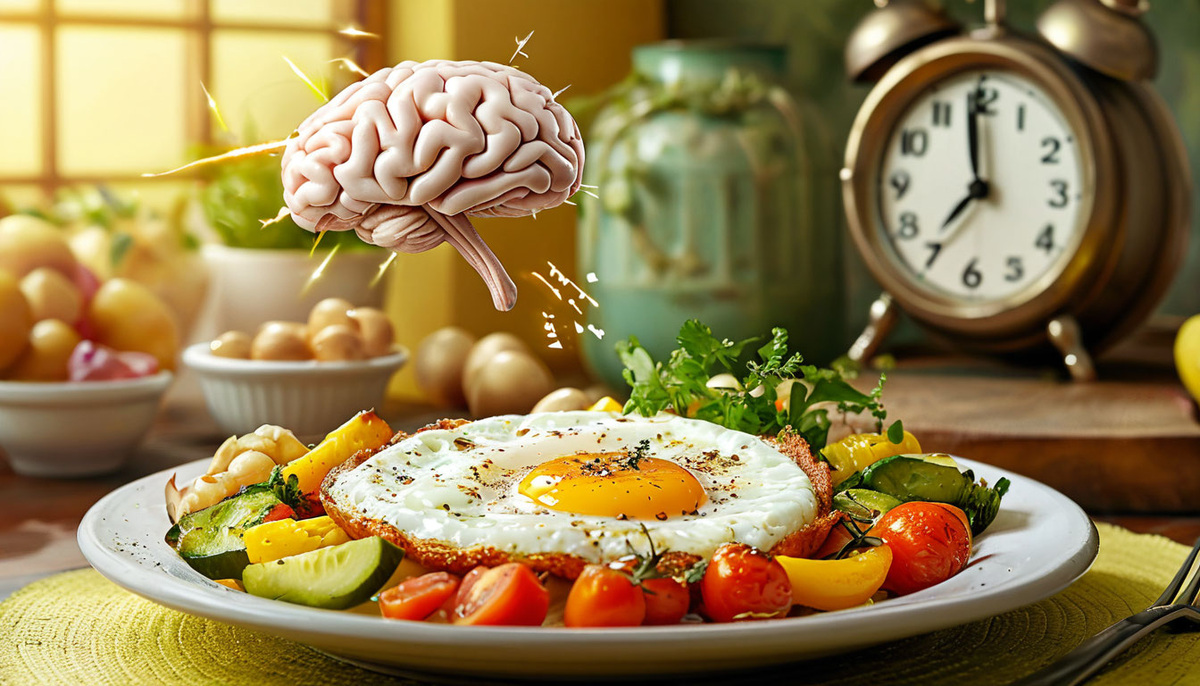 🍳 «Белки утром: Почему яичница полезнее овсянки в 7 утра?»
(И как белки спасают от дневного «жора»)
