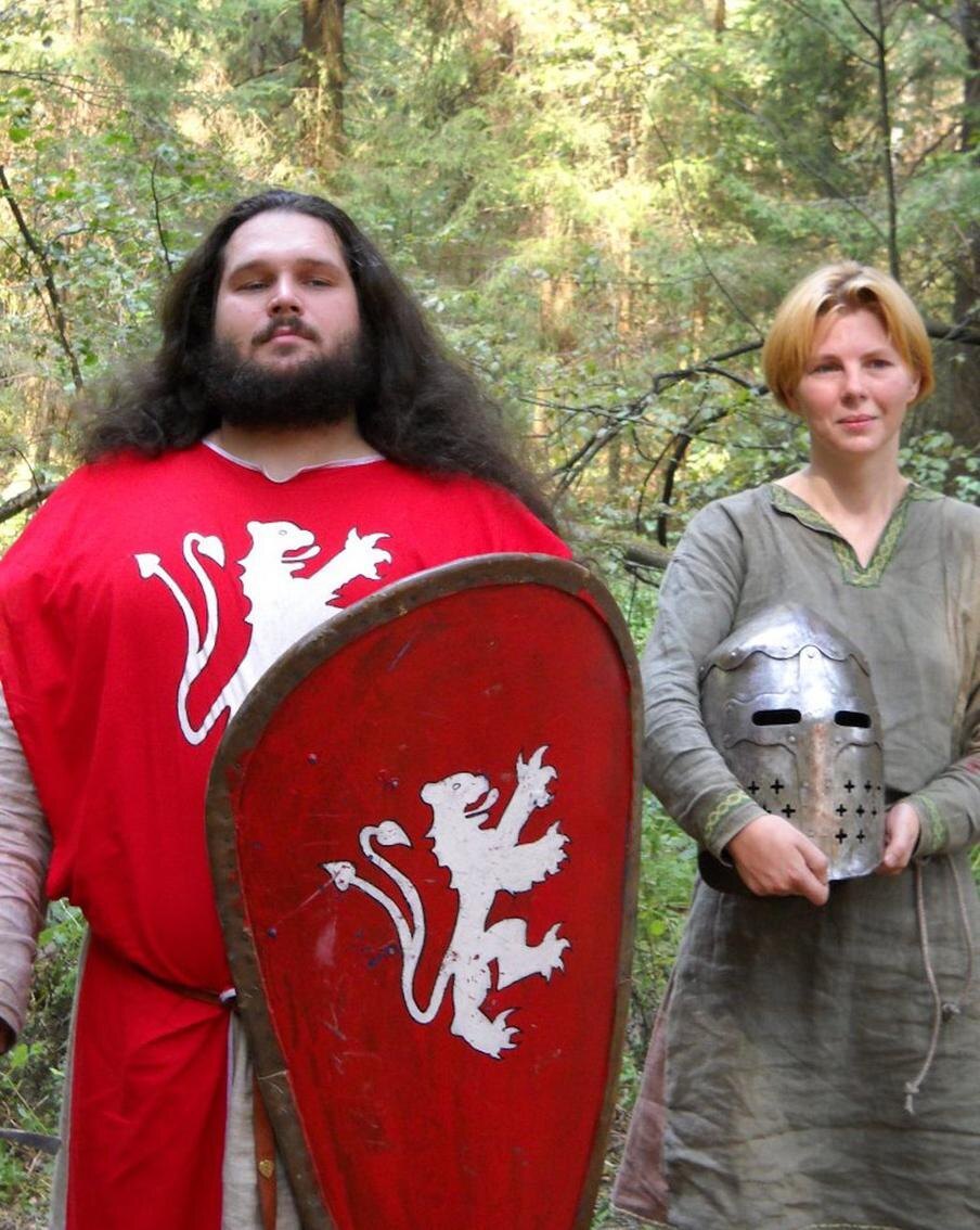 Предоставлено героем публикации.
Погружение в эпоху Средневековья происходит так.