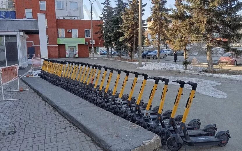    Фотофакт: электросамокаты вернулись на улицы Ижевска