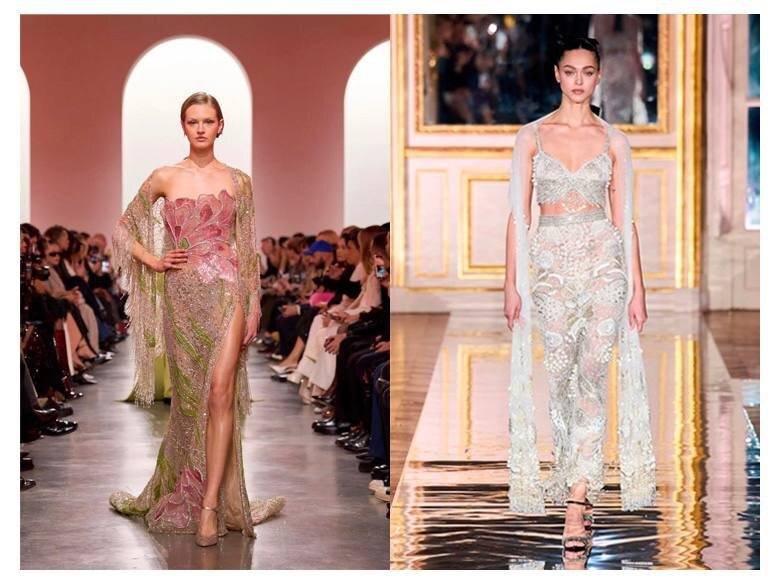 Фото 1 - Elie Saab Spring 2025, Фото 2 - Zuhair Murad Spring 2025