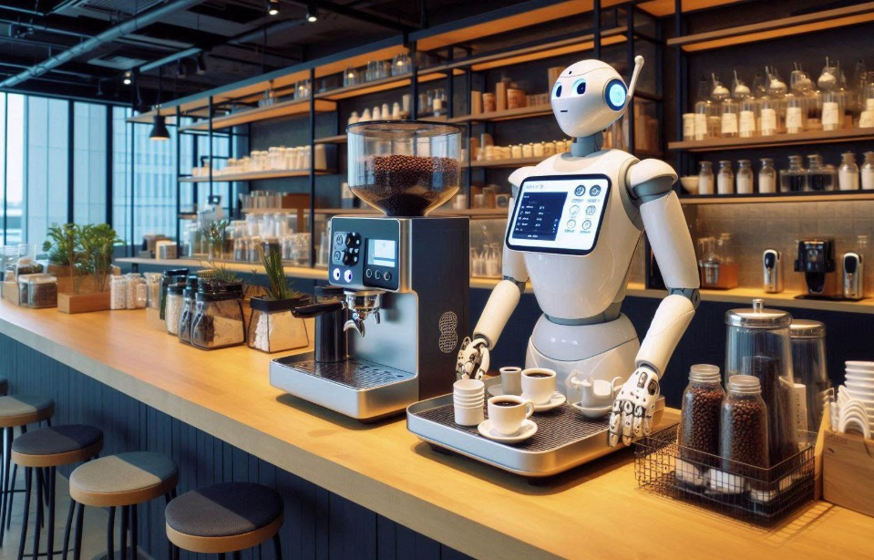 Робот-бариста открыл первую автоматическую кофейню
