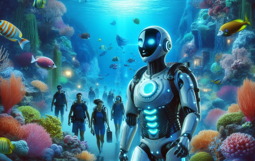 Робот-экскурсовод открывает мир подводных тайн