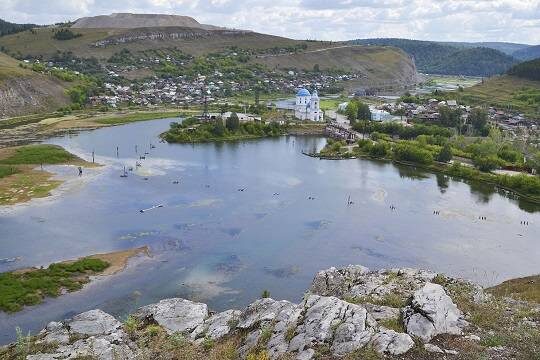    Паводок накрыл город Аша в Челябинской области