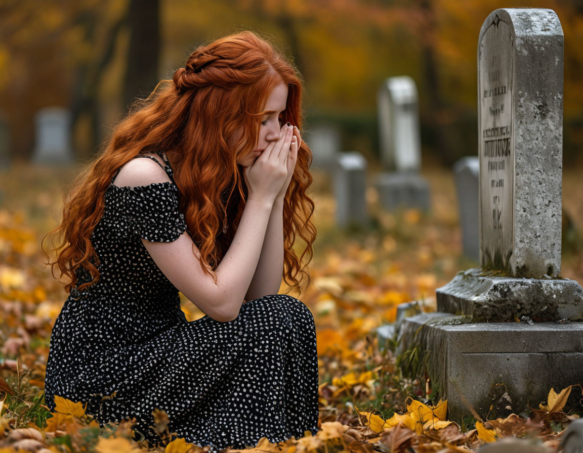 ШЕДЕВРУМ+АВТОР Призрак на могиле матери.