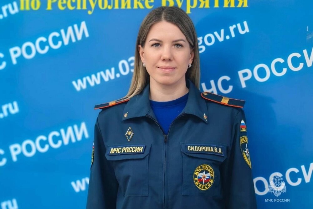    Диспетчер МЧС Валерия Сидорова не отключалась, пока не убедилась, что дети в порядке. Фото: ГУ МЧС России по республике Бурятия