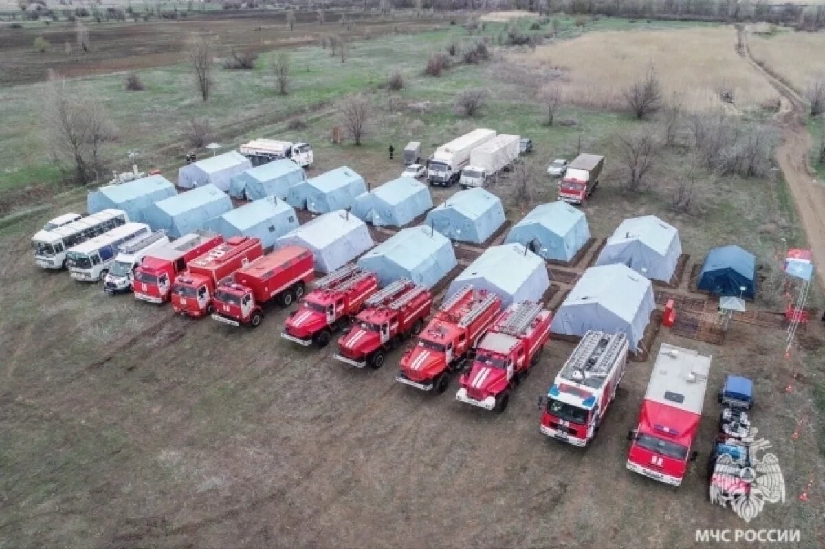    Волгоградцев встревожило скопление спецтехники и экстренных служб