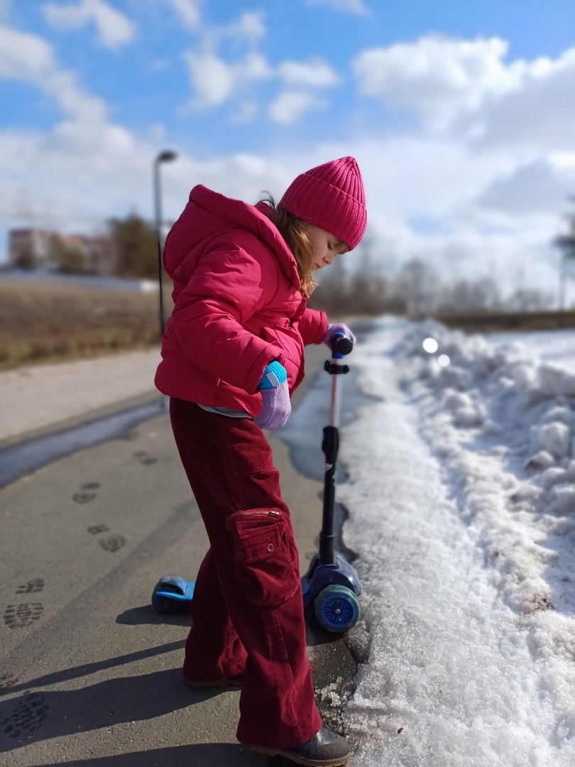 мартовский снег