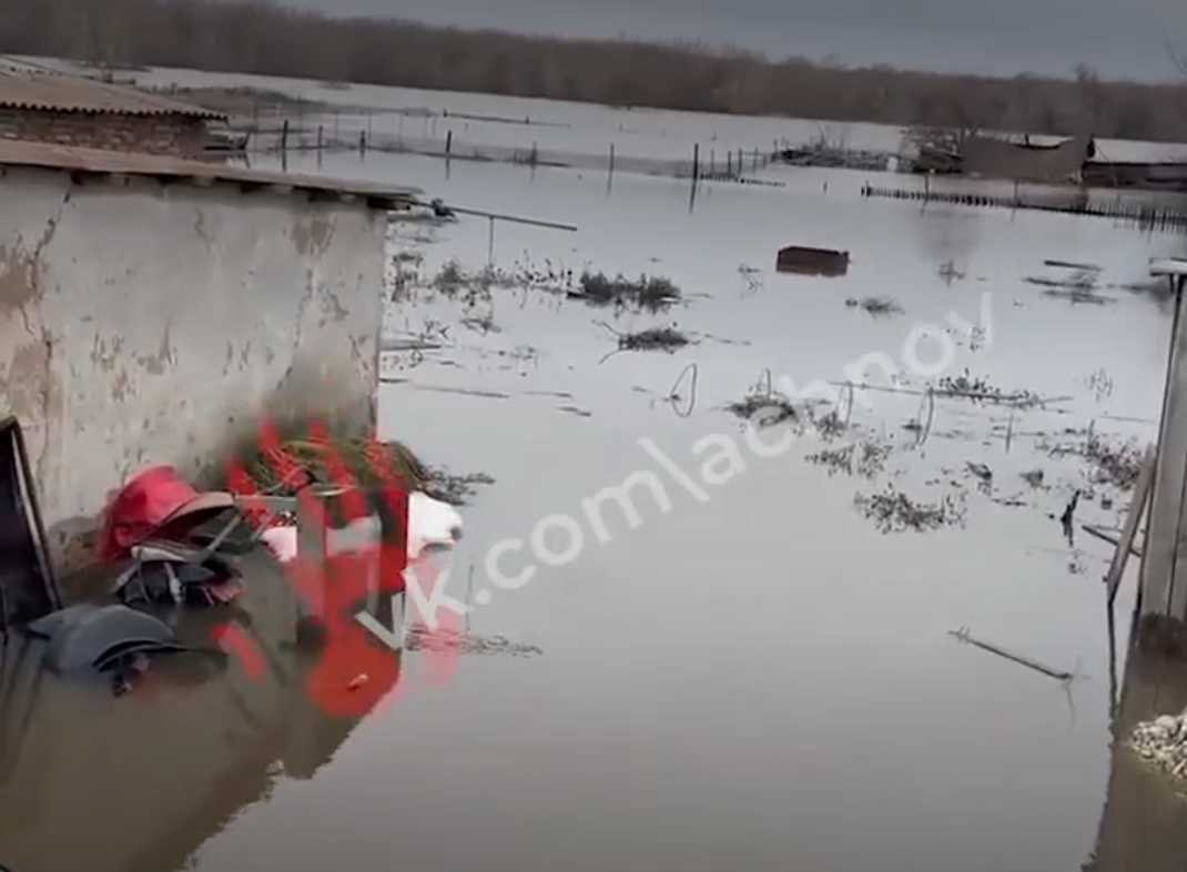 Подтопление в Южноуральске. Архивные кадры.