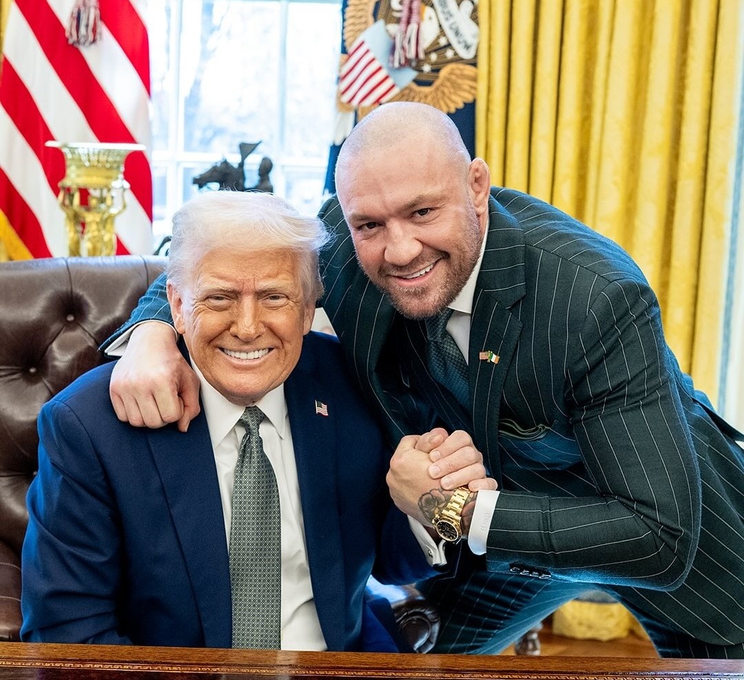 Дональд Трамп и Конор Макгрегор