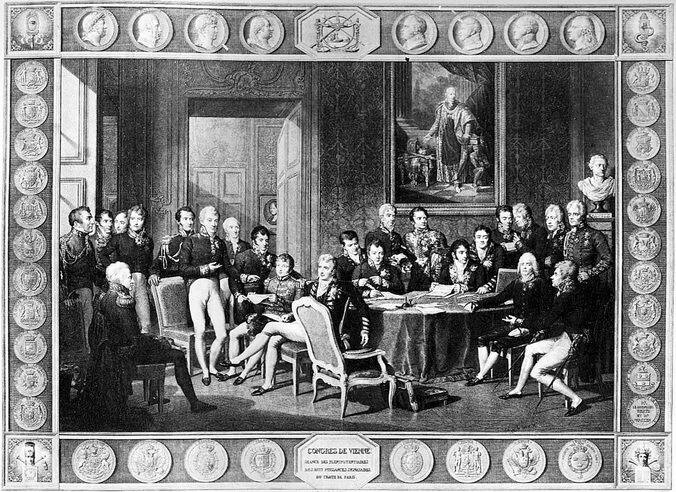 Жан-Батист Изабе. Венский конгресс. 1819. Исторический и дипломатический музей Итамараты, Рио-де-Жанейро
