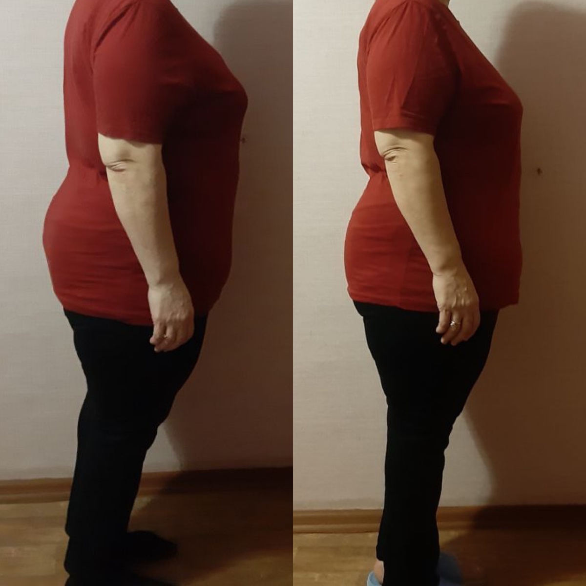 Это разультат за 4 недели на программе - минус 4,5 кг