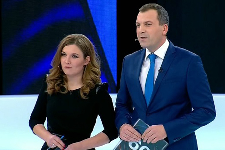 Ольга Скабеева и Евгений Попов