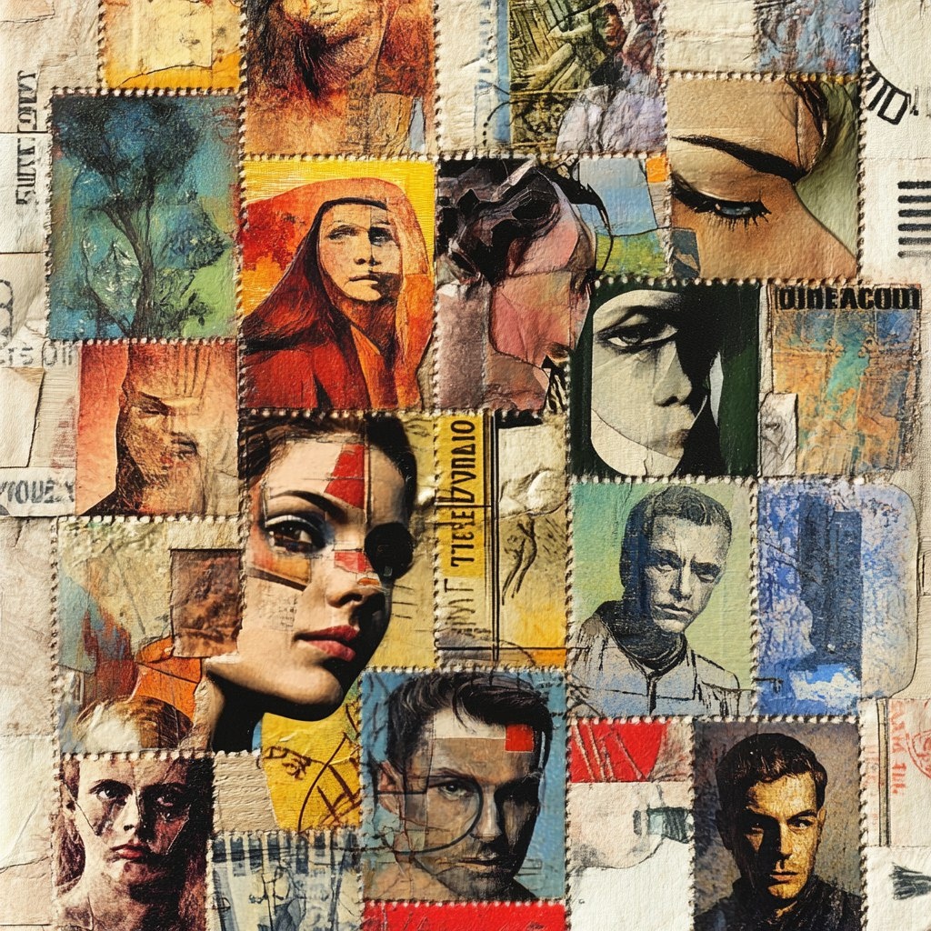 Почтовые марки искусство Босха