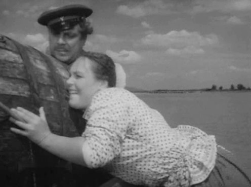 Галина Карелина в роли казачки