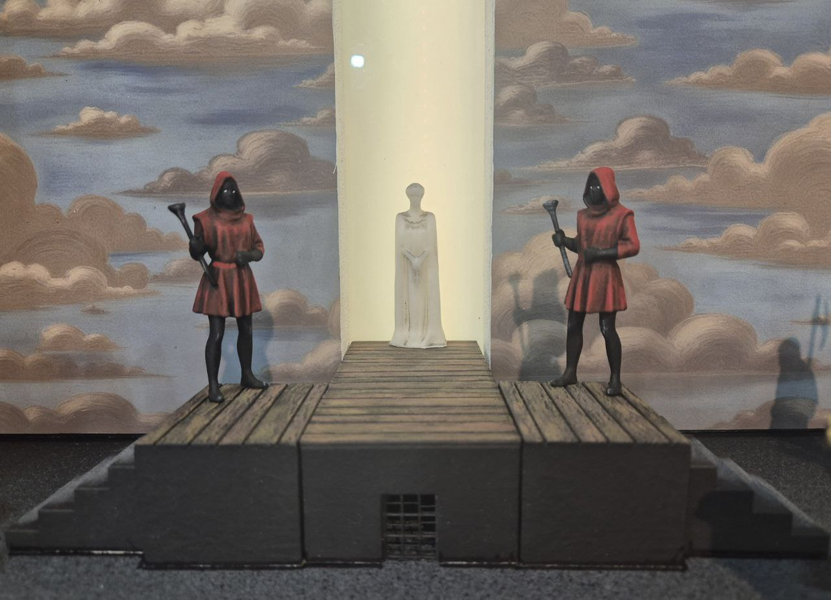 3D-макет вблизи