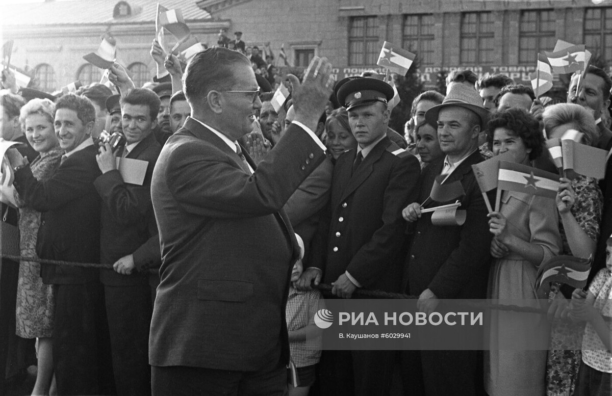 Иосип Броз Тито в Кольцово. 