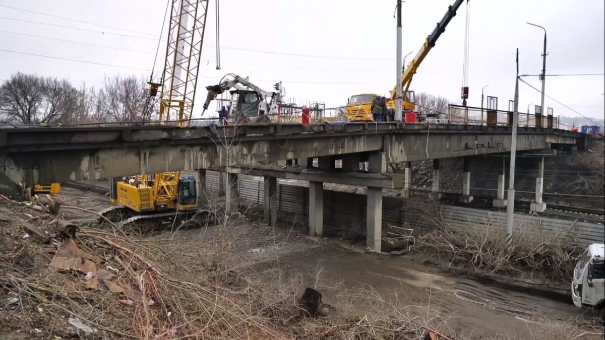    В Саратове начали демонтаж путепровода в районе «Стрелки»Новости Саратова и области – Сетевое издание «Репортер64»