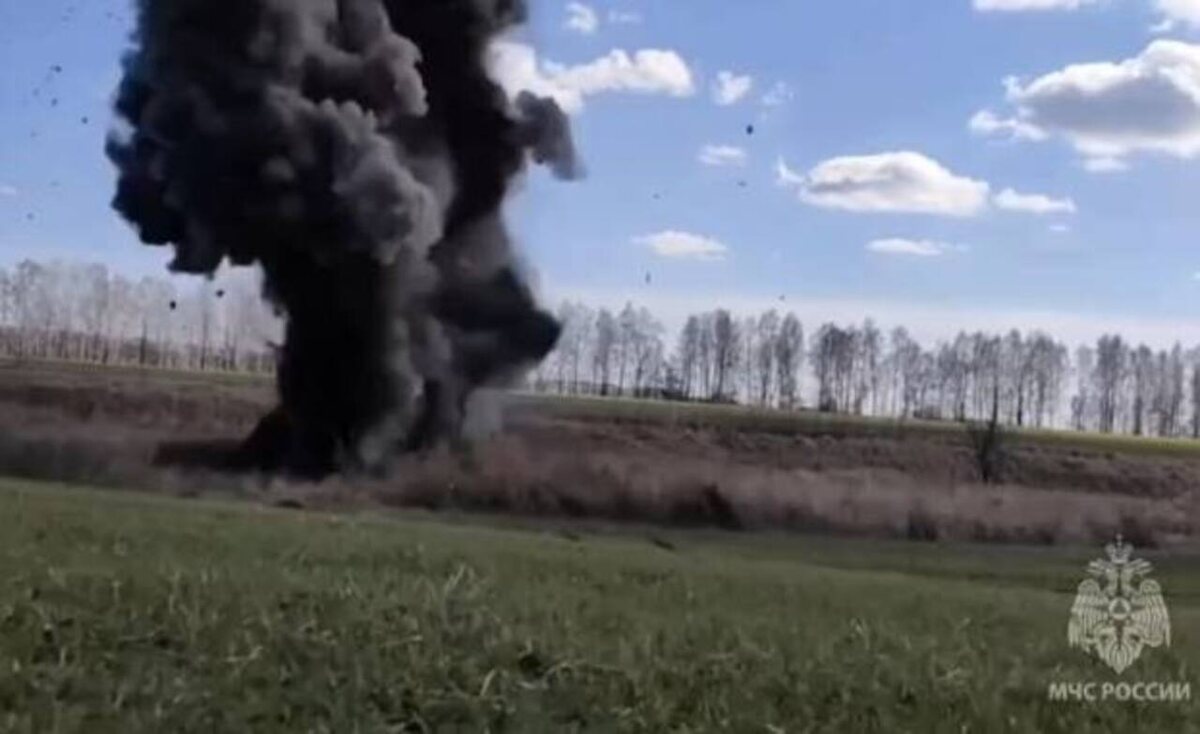    МЧС России разминирует территории Курской области