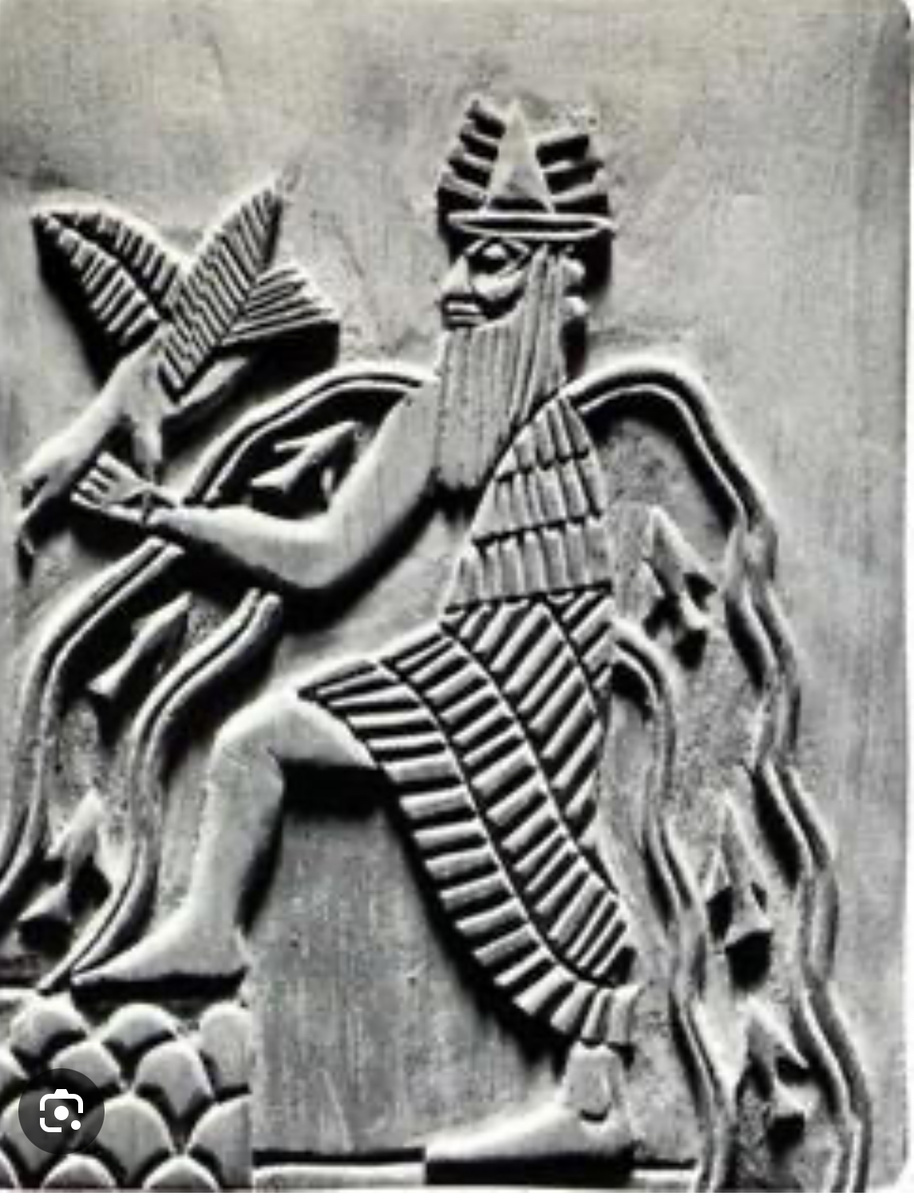 Для древних вавилонян созвездие Водолея представляло собой самого Бога Эа (Энки), правителя южной четверти солнечного пути (период 45 дней по обе стороны зимнего солнцестояния). Бог Эа был представлен держащим переполненный водой кувшин, и это ассоциировалось с разрушительными наводнениями.