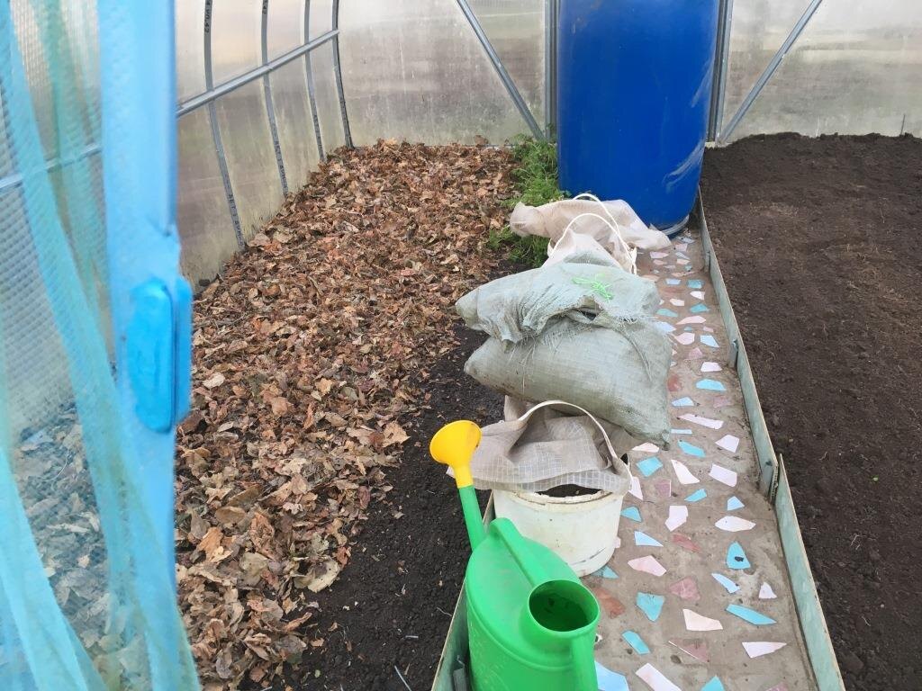 Это одна из наших 5-ти теплиц…