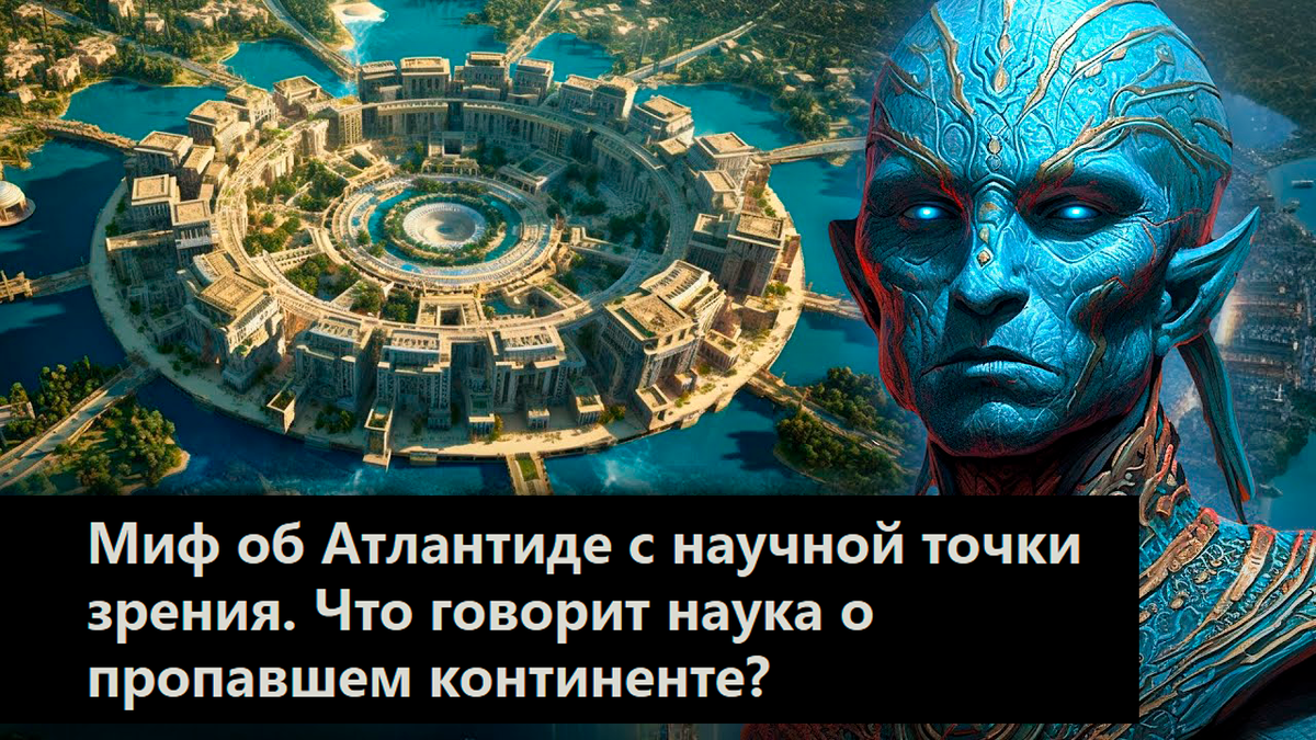 Миф об Атлантиде с научной точки зрения. Что говорит наука о пропавшем континенте?