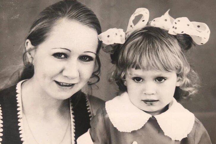 Грищук с мамой 