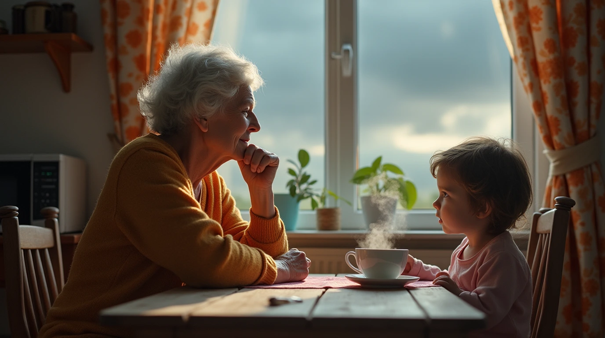 В бабушке столько мудрости