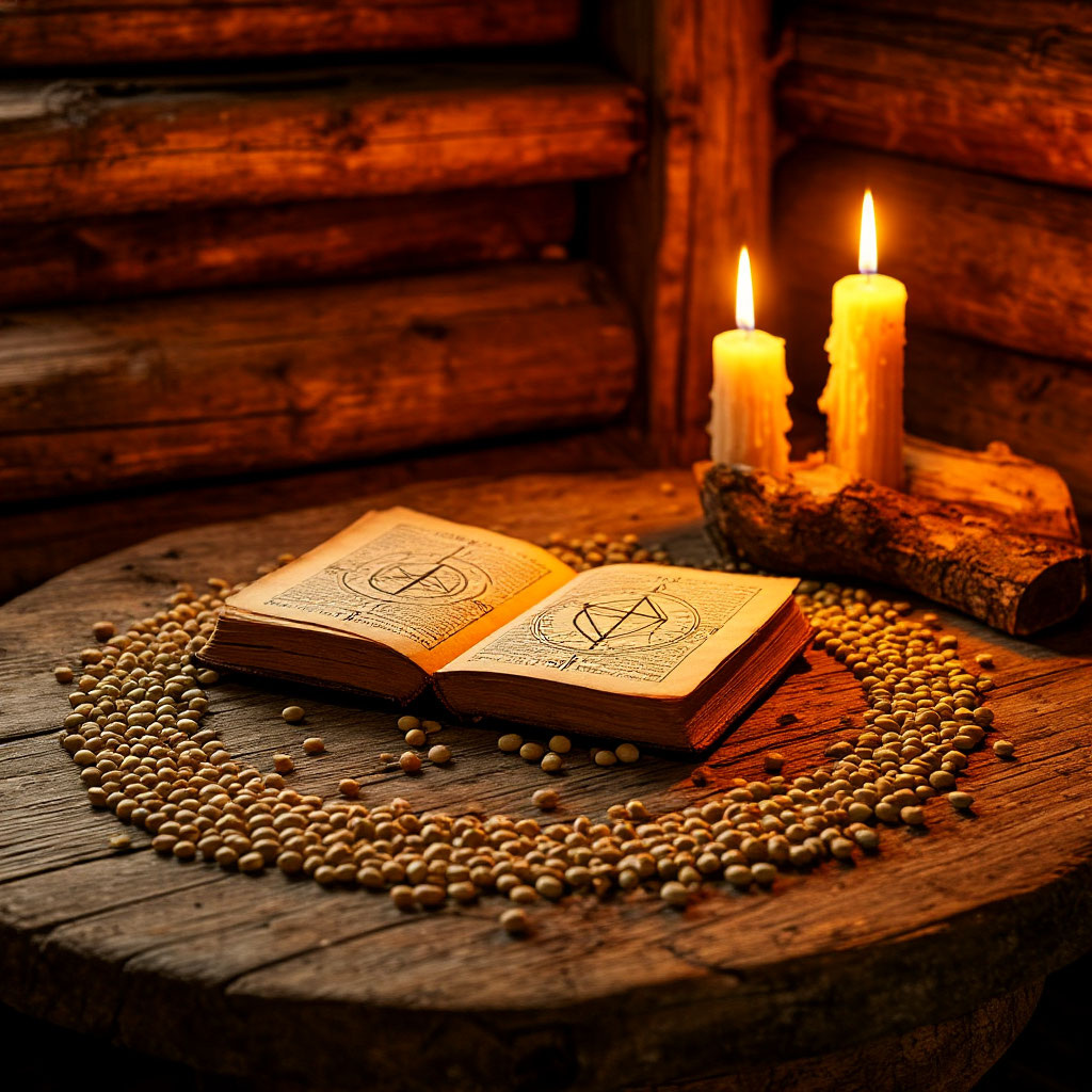 Горох как бобовую культуру, ценили издревле... И не только как культуру, но и в магических ритуалах использовали активно!