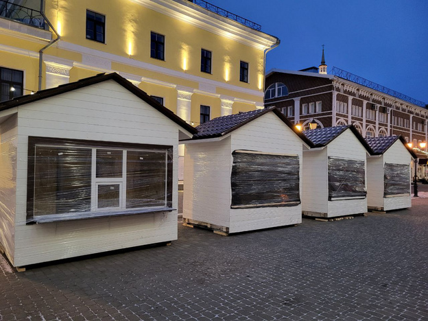    На Спасской демонтируют торговые ларьки