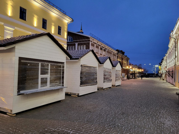    На Спасской демонтируют торговые ларьки