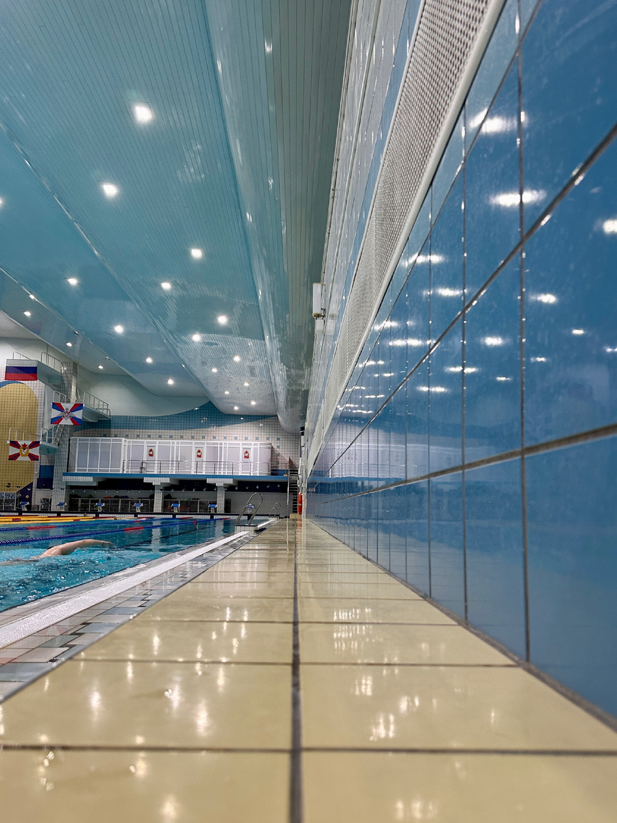 Фото с бортика - каждая тренировка - новое фото!