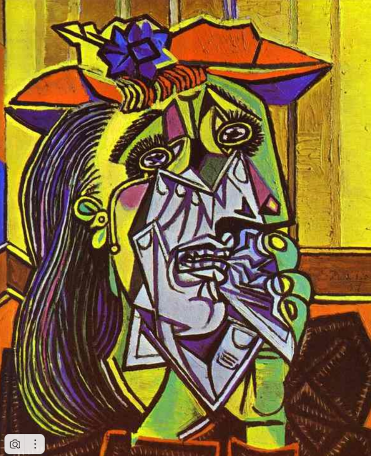 Пабло Пикассо «Плачущая женщина»
