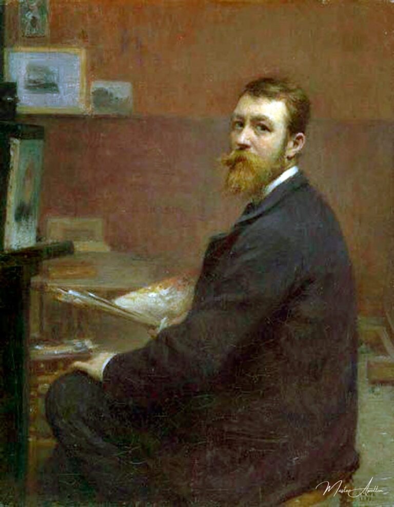 Self-portrait – Jules-Cyrille Cavé