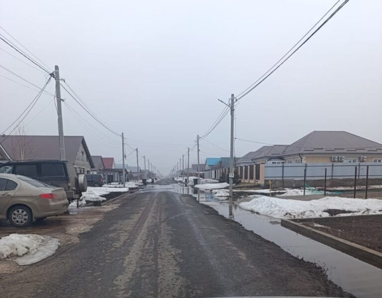    Вода ушла с улиц поселка Нижнексакмарский под Оренбургом Белов Михаил Александрович