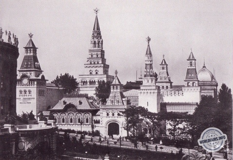 Павильон Российской империи на Всемирной выставке 1900 г. Источник worldfairs.info