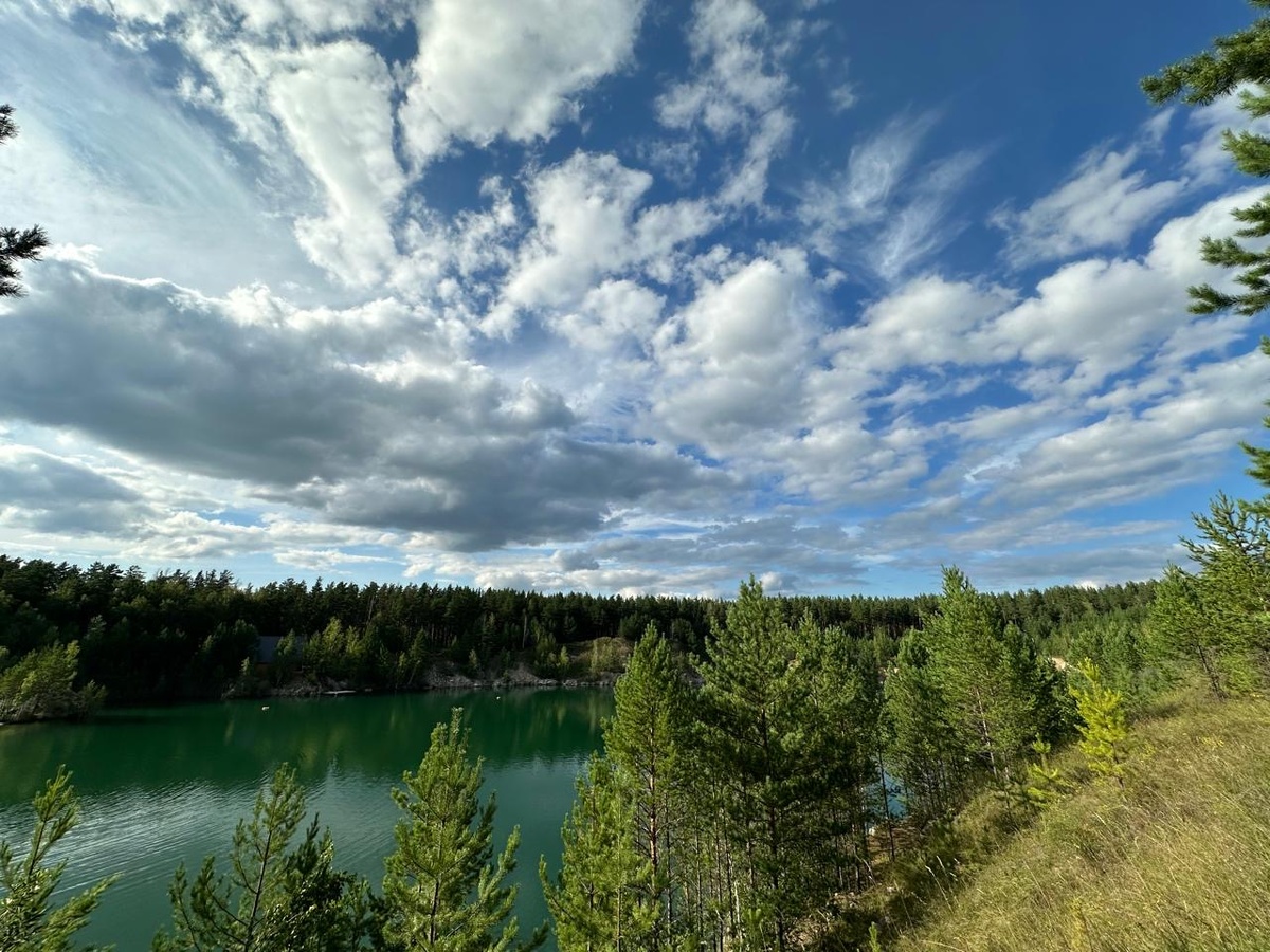 Фото автора. Озеро Мраморное. Сибирь