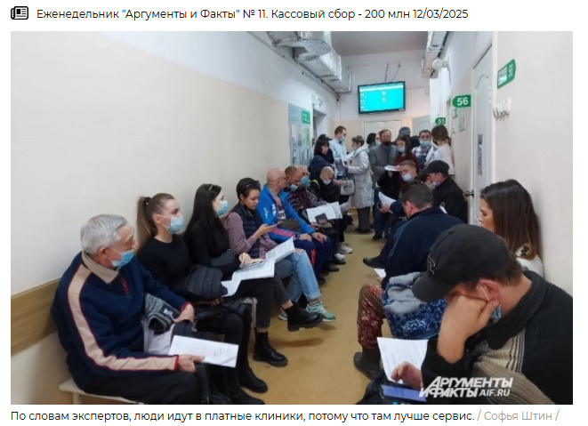 Источник: https://stav.aif.ru/society/healthcare/hozhdenie-za-talonami-pochemu-rossiyane-stali-lechitsya-platno