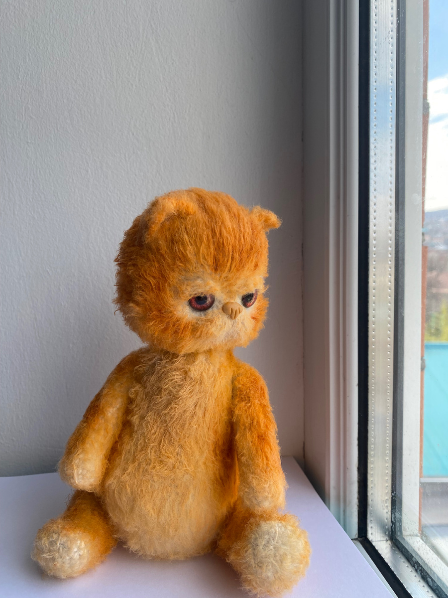 Даже усы не делала , хотя наверное доделаю все таки как никак кот 🐈 