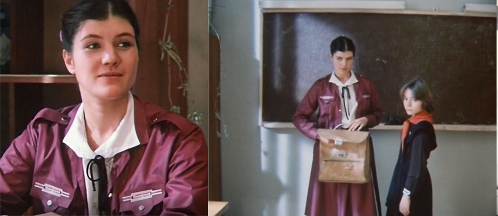 В галерее – коллажи кадров из советского детского фильма Павла Арсенова «Гостья из будущего»