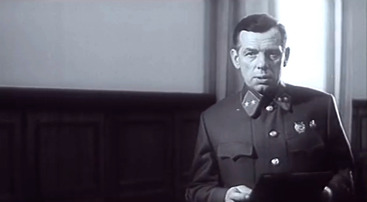 Кадр из кинофильма "Конец "Сатурна", 1967 г., режиссер Виллен Азаров, сценаристы Василий Ардаматский, Михаил Блейман, Виллен Азаров, композитор Александр Флярковский (скриншот) 