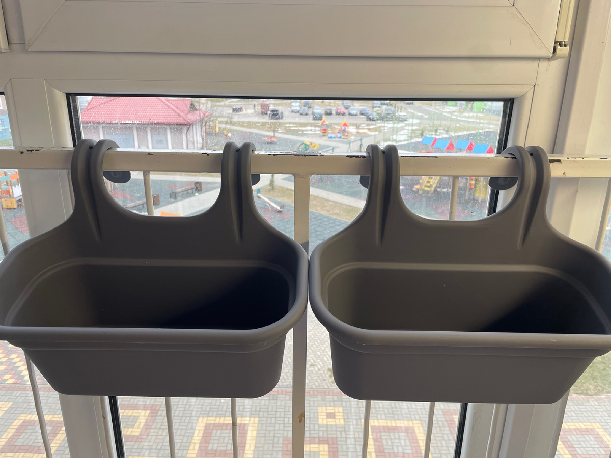 Мои новые балконные ящики