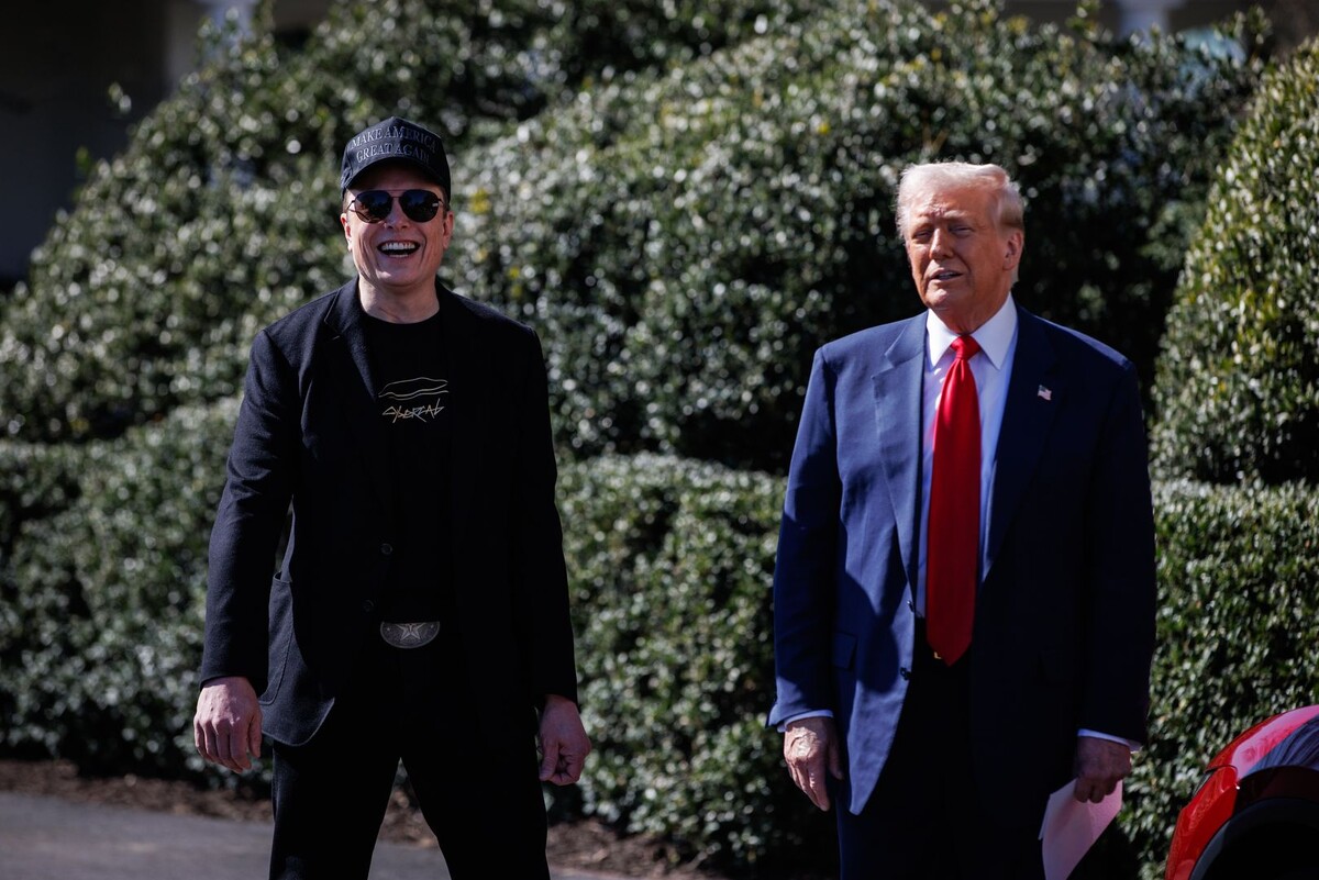    Президент США Дональд Трамп и мультимиллиардер Илон Маск / Источник: ©TASS /CNP via ZUMA Press