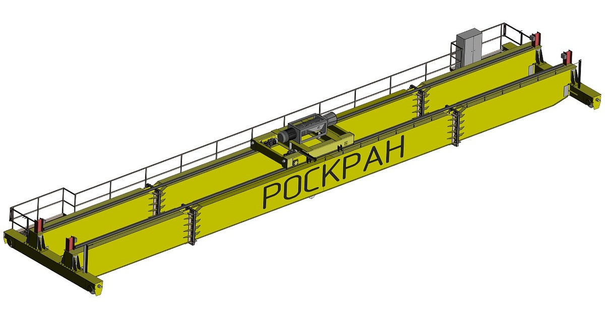 РОСКРАН: кран мостовой двухбалочный электрический (2КМОэ)