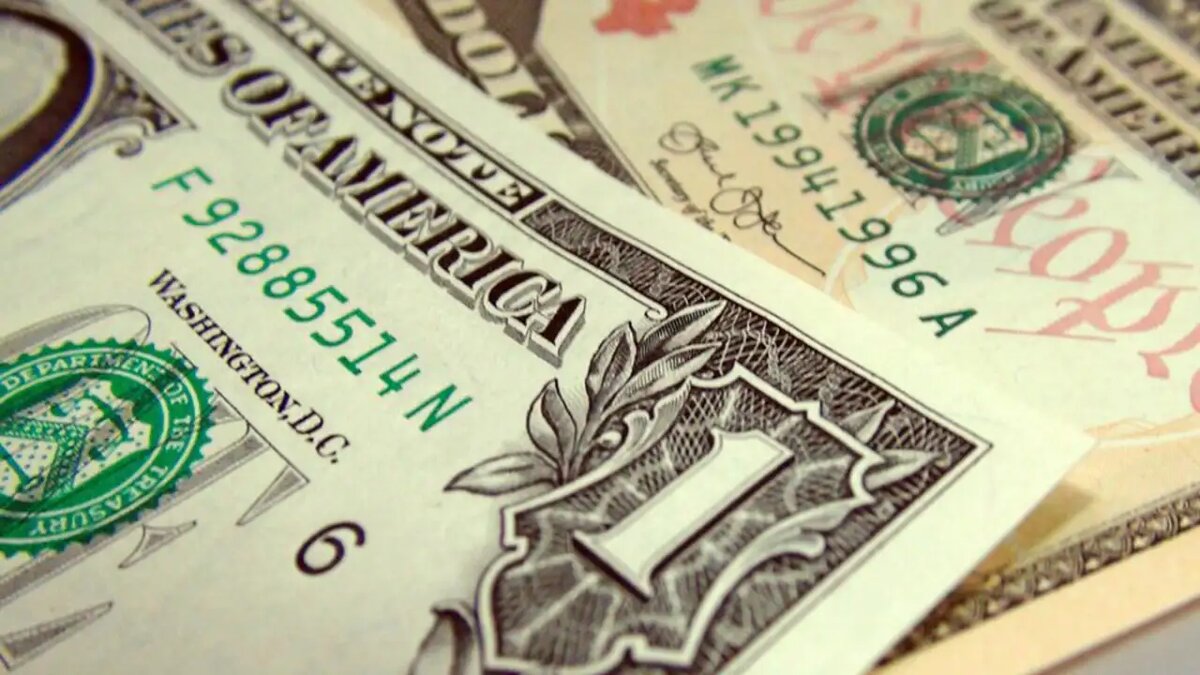    Наличные доллары США.